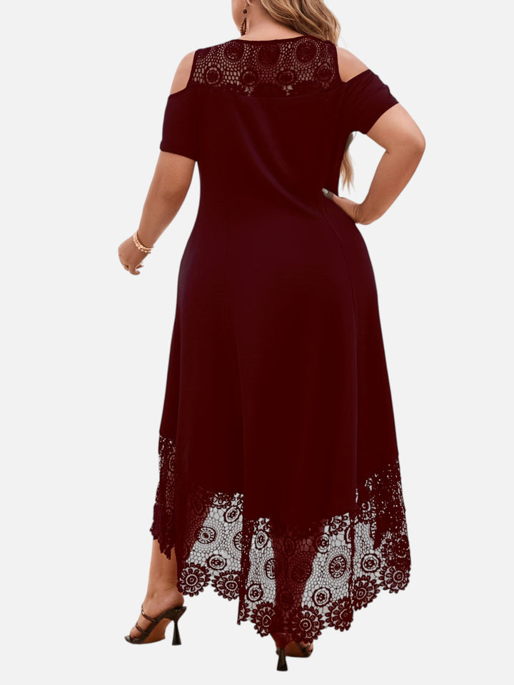 Women’s Plus Size A-Line Dress for Wedding Guest and Parties
