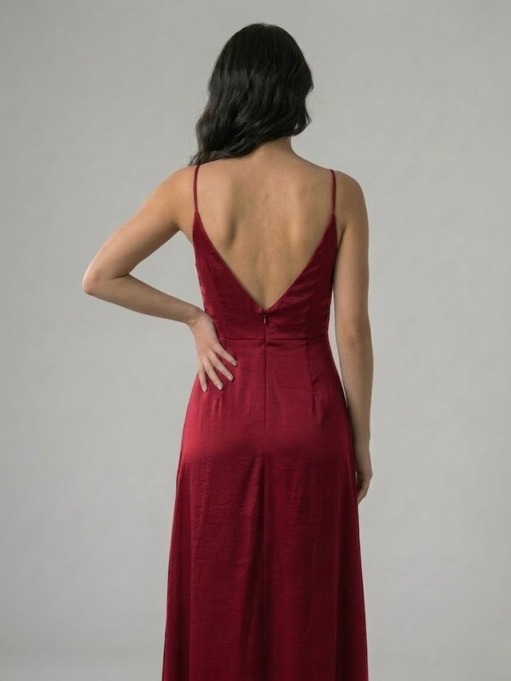 Women’s Elegant Maxi Dress for Wedding Guest Formal Evening