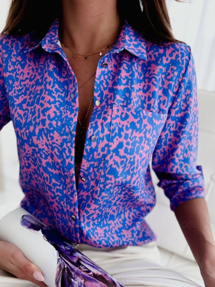 Blouse Timeless Button-Up Top for Casual or Office Wear