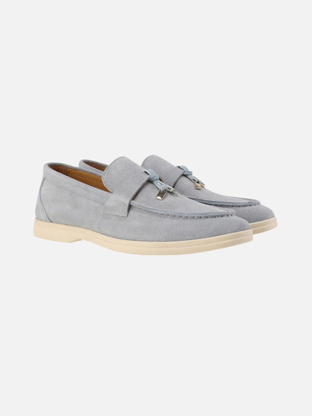 Women’s Suede Loafers Comfortable Slip-On Everyday Flats