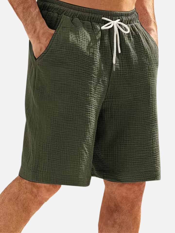 Men's Casual Shorts for Summer Lightweight Elastic Waist Comfort