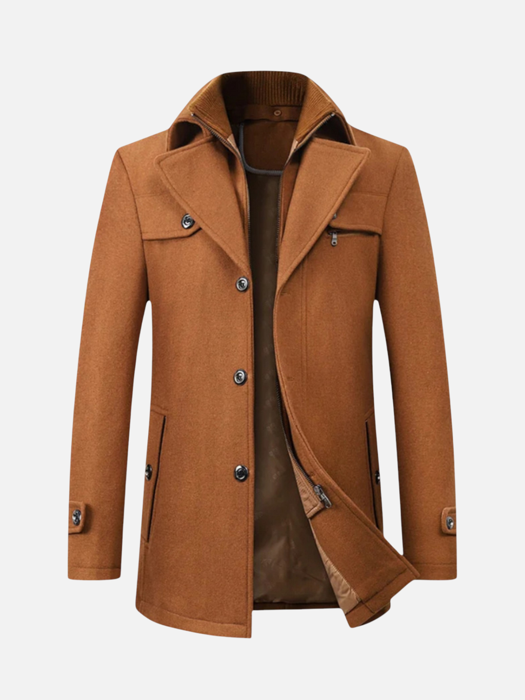 Aurevien | Men’s Heritage Wool Overcoat