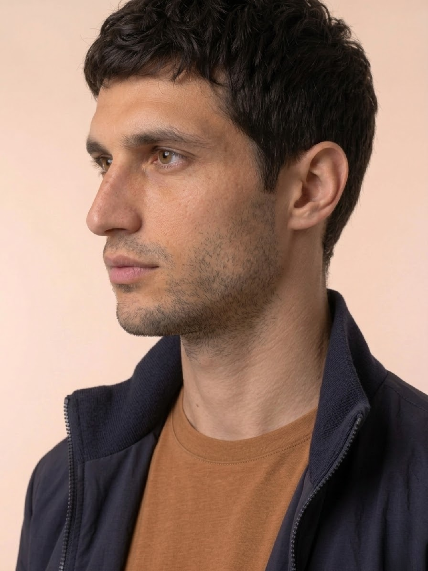 Men's Lightweight Summer Bomber Jacket Casual Cotton Zip Front