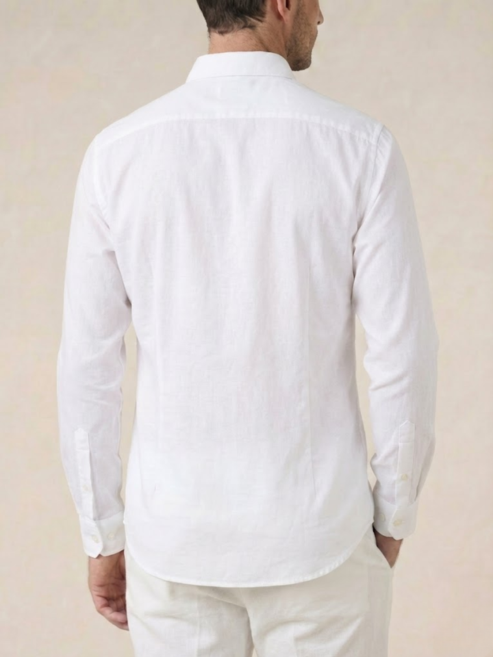 Men’s Premium Cotton Shirt Slim Fit Smart Casual Style