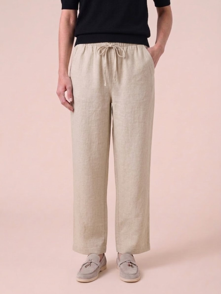 Women’s Linen Pants Summer Lightweight Comfortable Fit