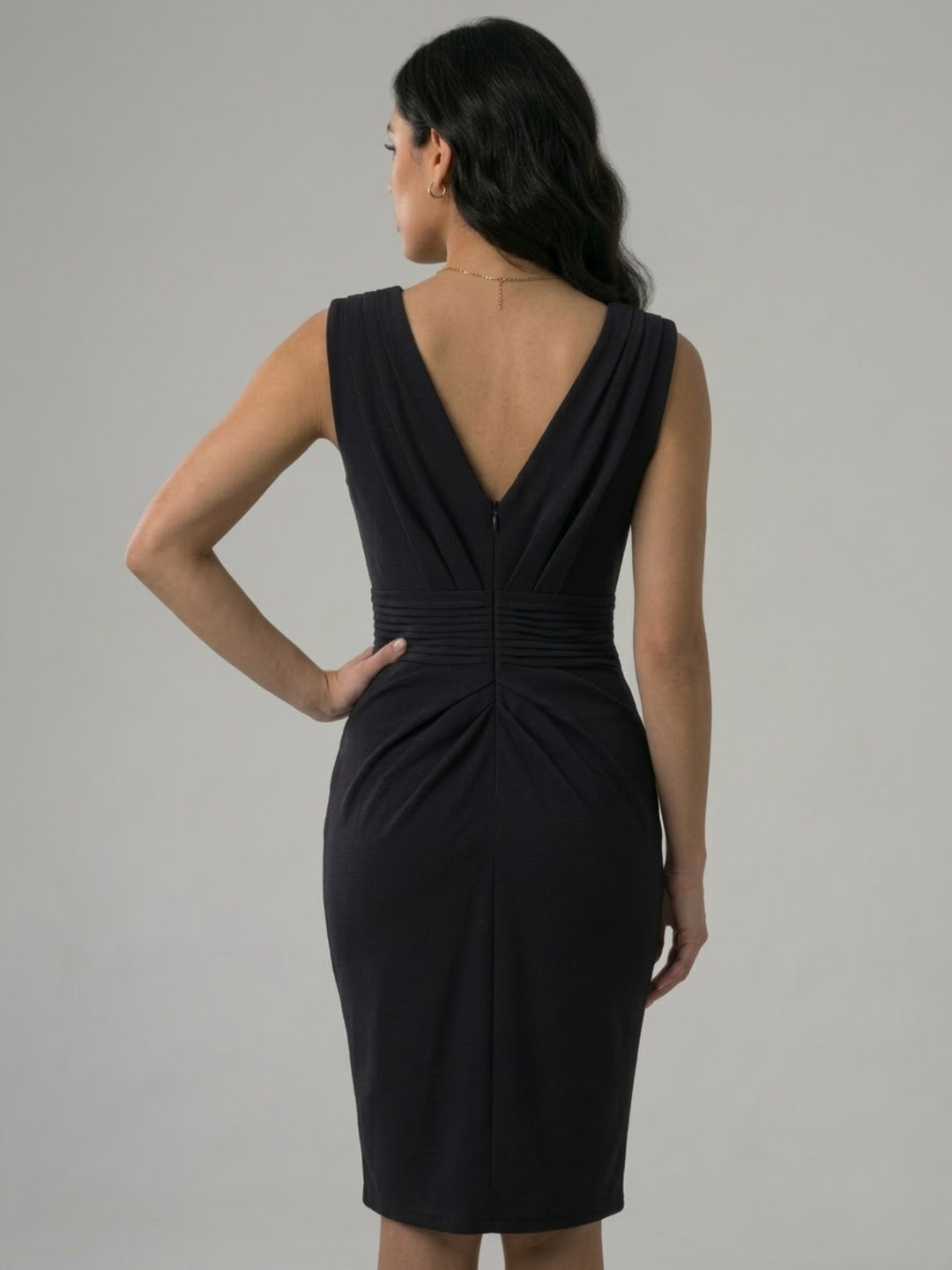 Women’s Formal Midi Dress Fitted Elegant Night Wear