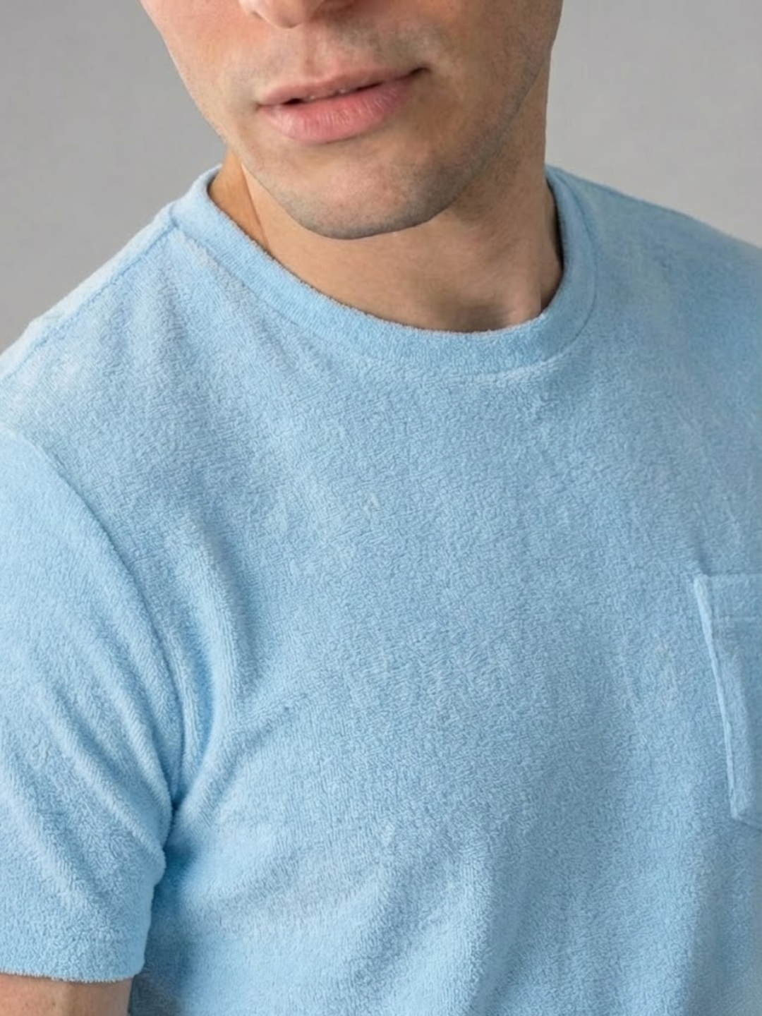Men’s Polo Shirt – Comfortable Terry Towelling Fabric – Elegant Fit