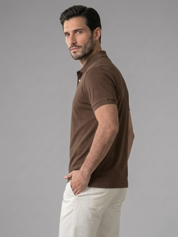 Men’s Polo Shirt Summer Casual Classic Fit