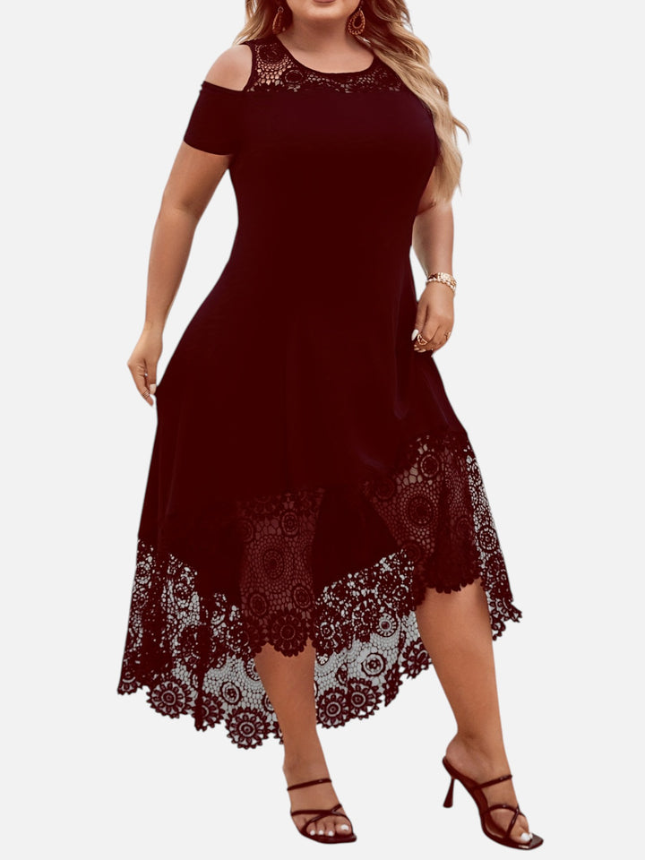 Women’s Plus Size A-Line Dress for Wedding Guest and Parties