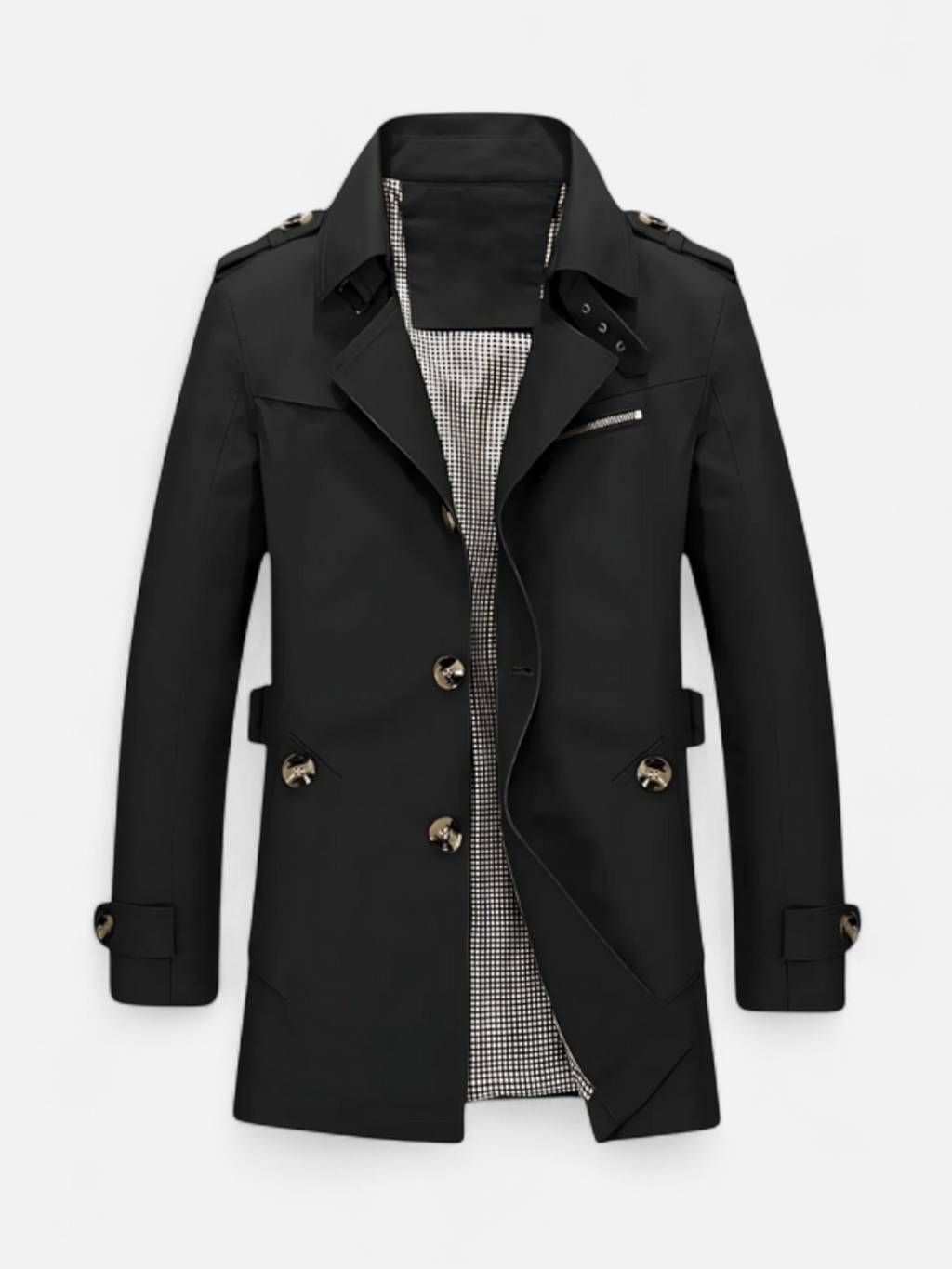 Aurevien | Men’s Cotton Trench Coat – Riviera Heritage