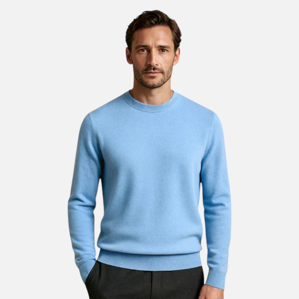 Aurevien | Men’s Classic Cashmere Crew Jumper