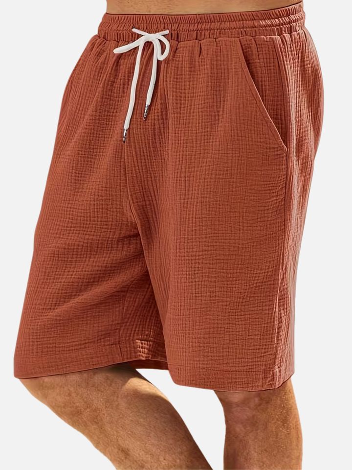 Men's Casual Shorts for Summer Lightweight Elastic Waist Comfort