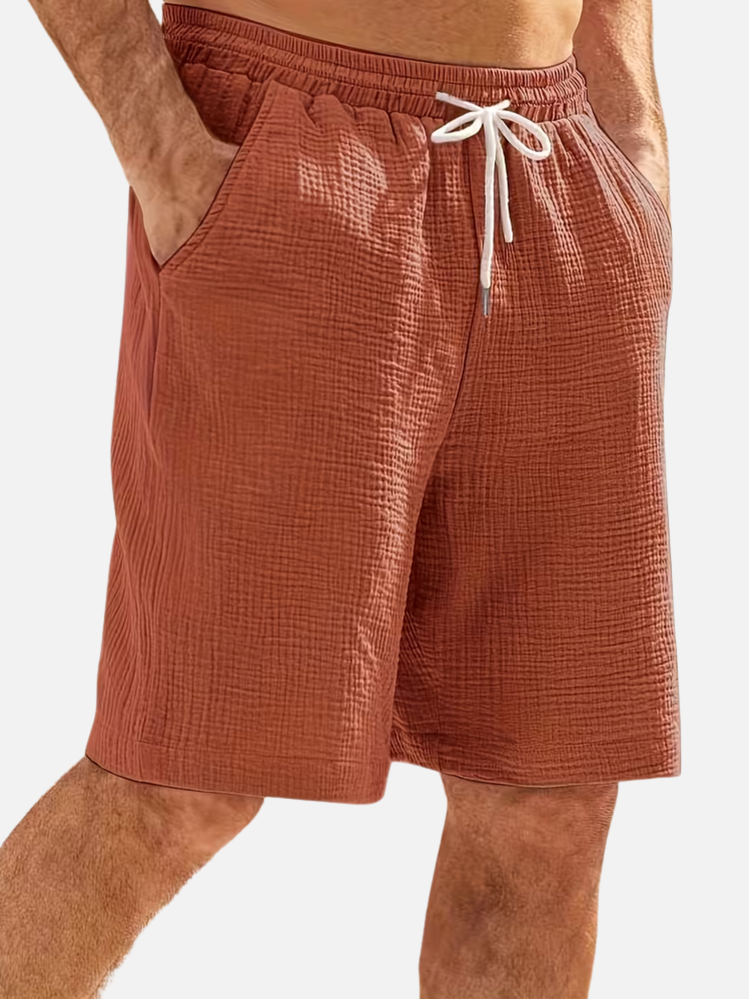 Men's Casual Shorts for Summer Lightweight Elastic Waist Comfort
