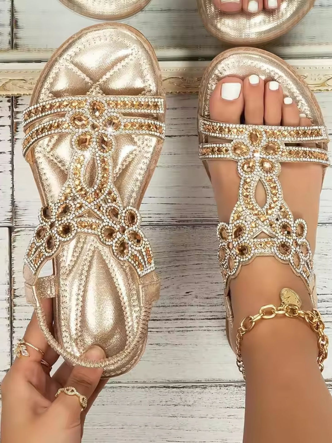 Women Boho Sandals Orthopedic Comfort Lightweight Summer Shoes