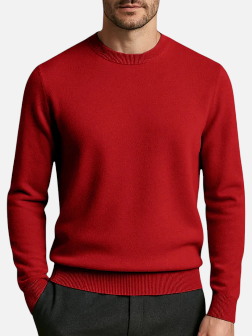 Aurevien | Men’s Classic Cashmere Crew Jumper