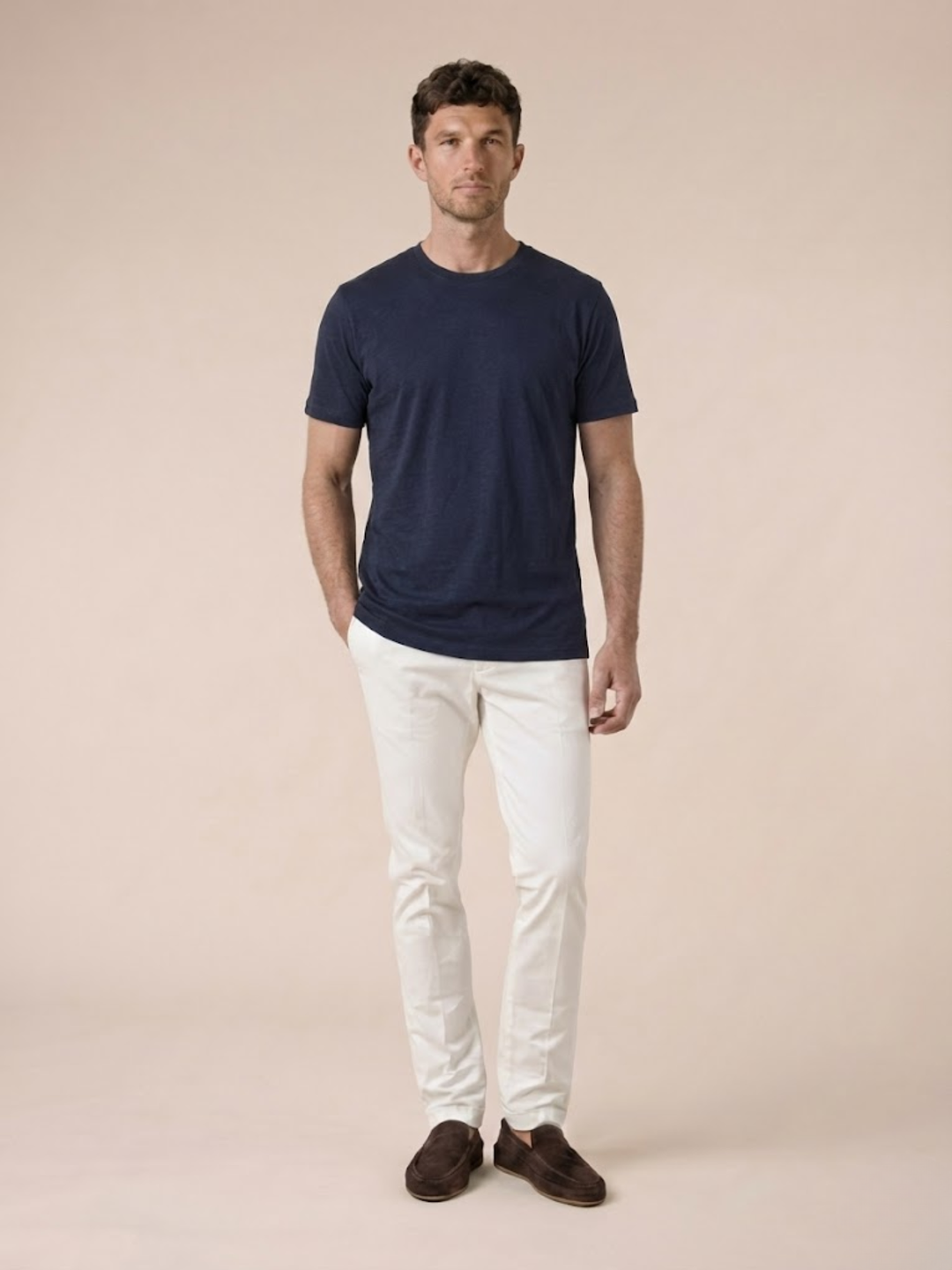 Men’s Premium Egyptian Cotton T-Shirt Soft Crew Neck Basic