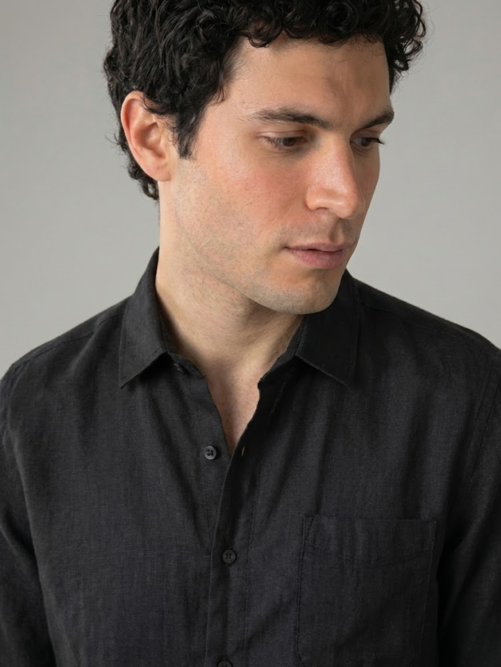 Linen Shirt Men’s Timeless Comfort Slim Fit Summer Top