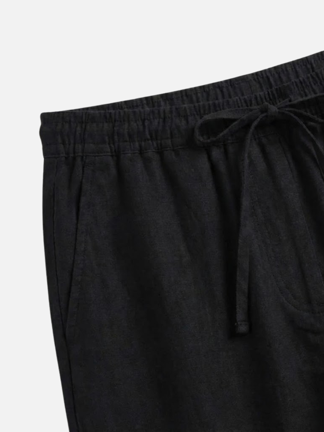 Men’s Lightweight Linen Pants Relaxed Summer Trousers