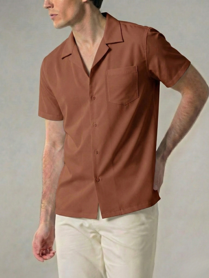 Men’s Cotton Polo Shirt – Slim Fit Summer Polo