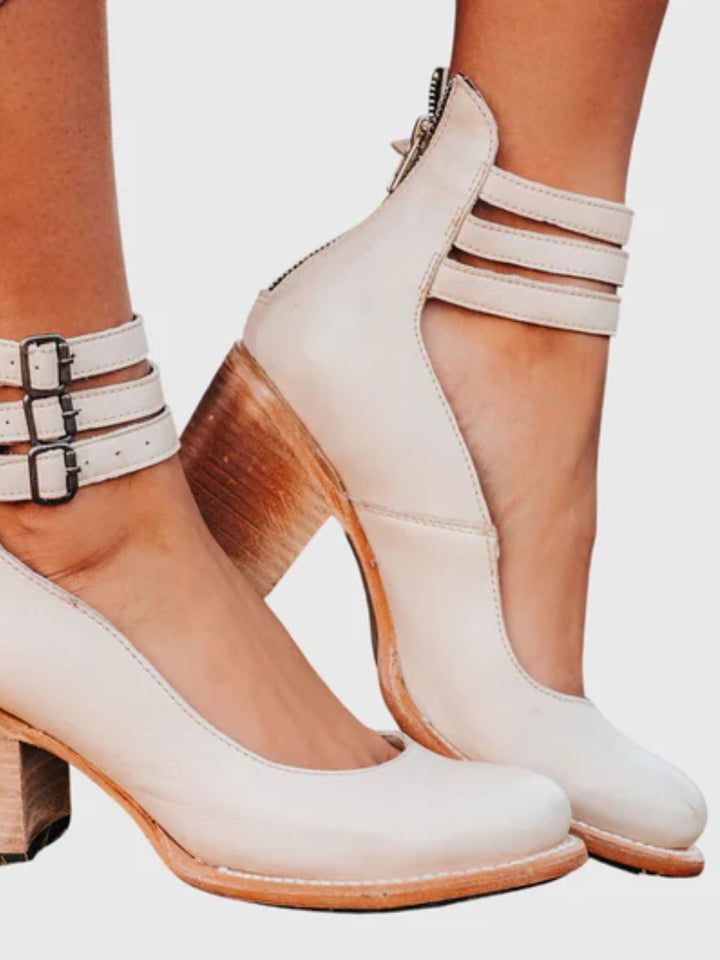 Women low heel sandals comfortable elegant everyday shoes