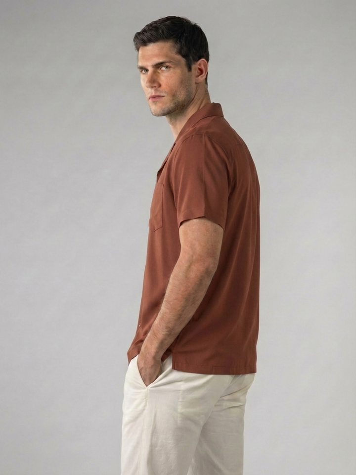 Men’s Cotton Polo Shirt – Slim Fit Summer Polo