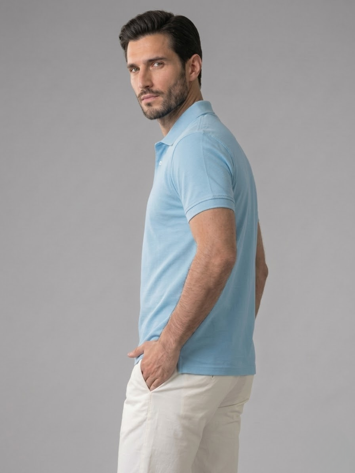 Men’s Polo Shirt Summer Casual Classic Fit