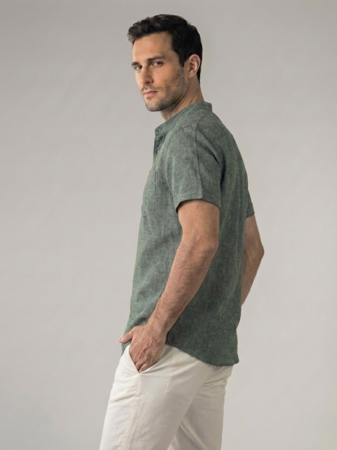 Men’s Cotton Summer Shirt Lightweight Everyday Wear