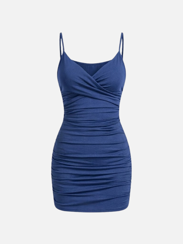 Women’s Fitted Mini Dress Lightweight Sleeveless Summer Dress