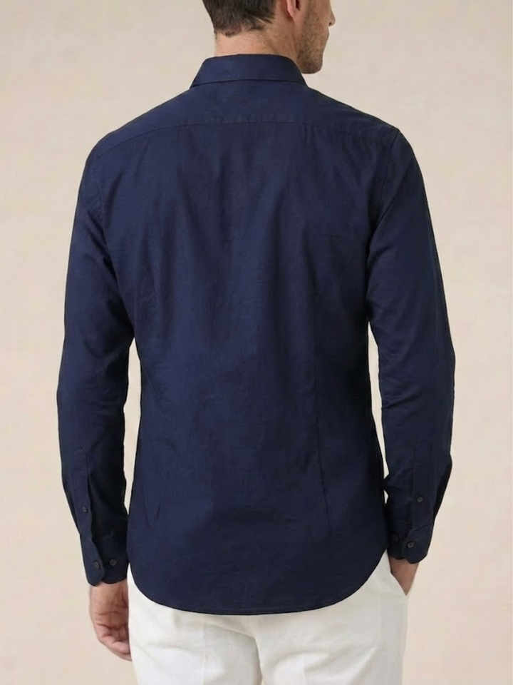 Men’s Premium Cotton Shirt Slim Fit Smart Casual Style