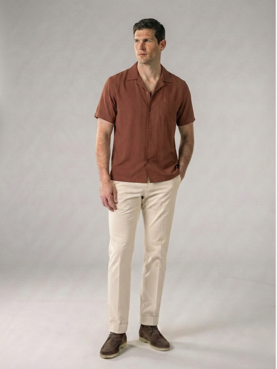 Men’s Cotton Polo Shirt – Slim Fit Summer Polo