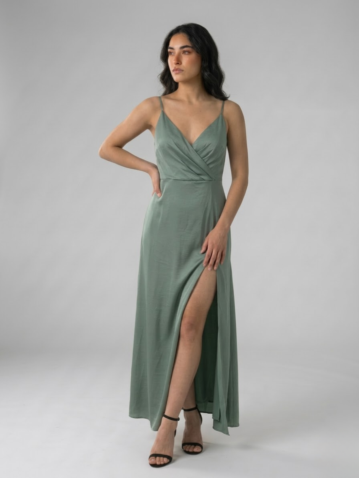 Women’s Elegant Maxi Dress for Wedding Guest Formal Evening