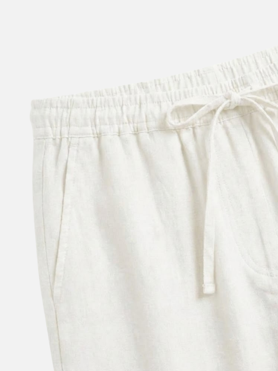 Men’s Lightweight Linen Pants Relaxed Summer Trousers