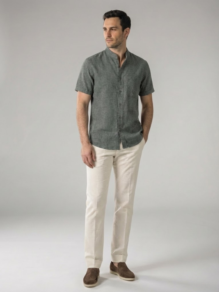 Men’s Cotton Summer Shirt Lightweight Everyday Wear