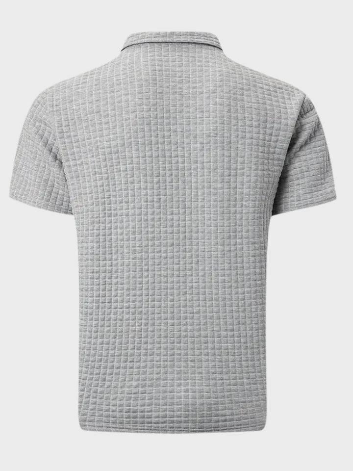 Athletic Fit Polo Shirt Men Smart Casual Everyday Wear