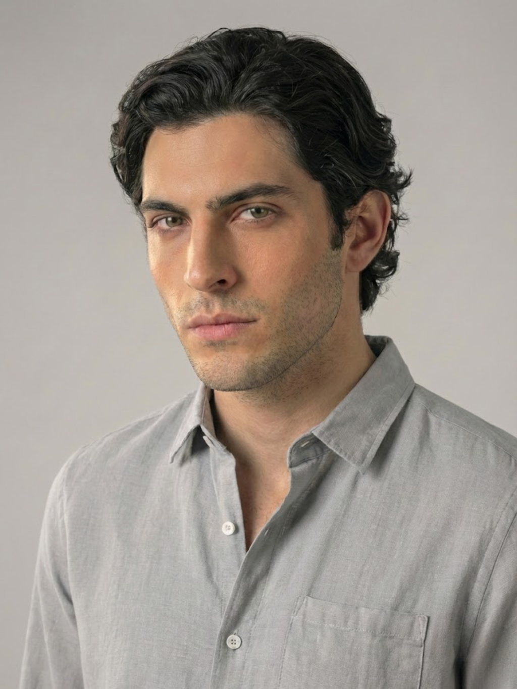 Linen Shirt Men’s Timeless Comfort Slim Fit Summer Top