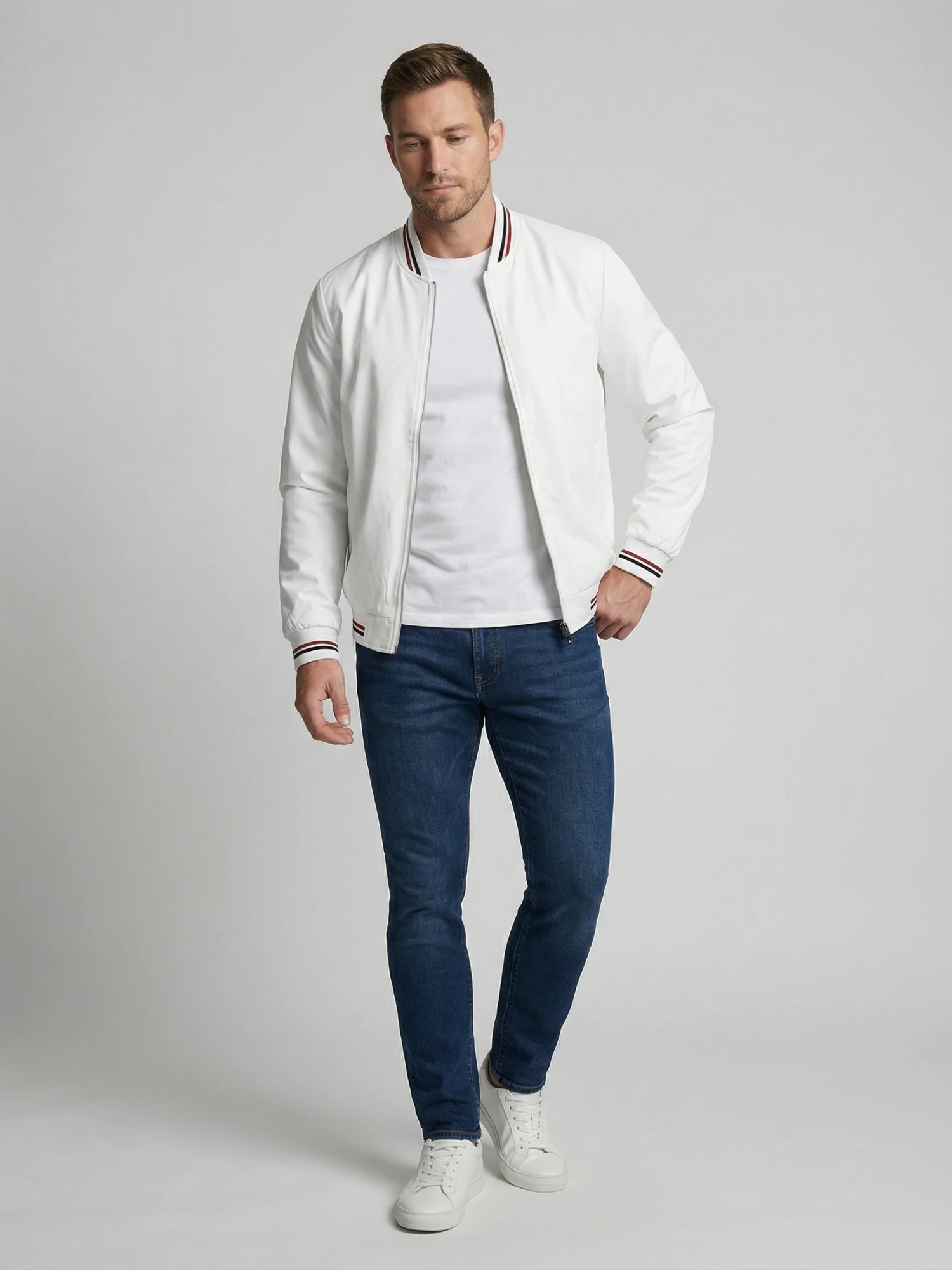 Men's waterproof jacket for spring and summer rain protection