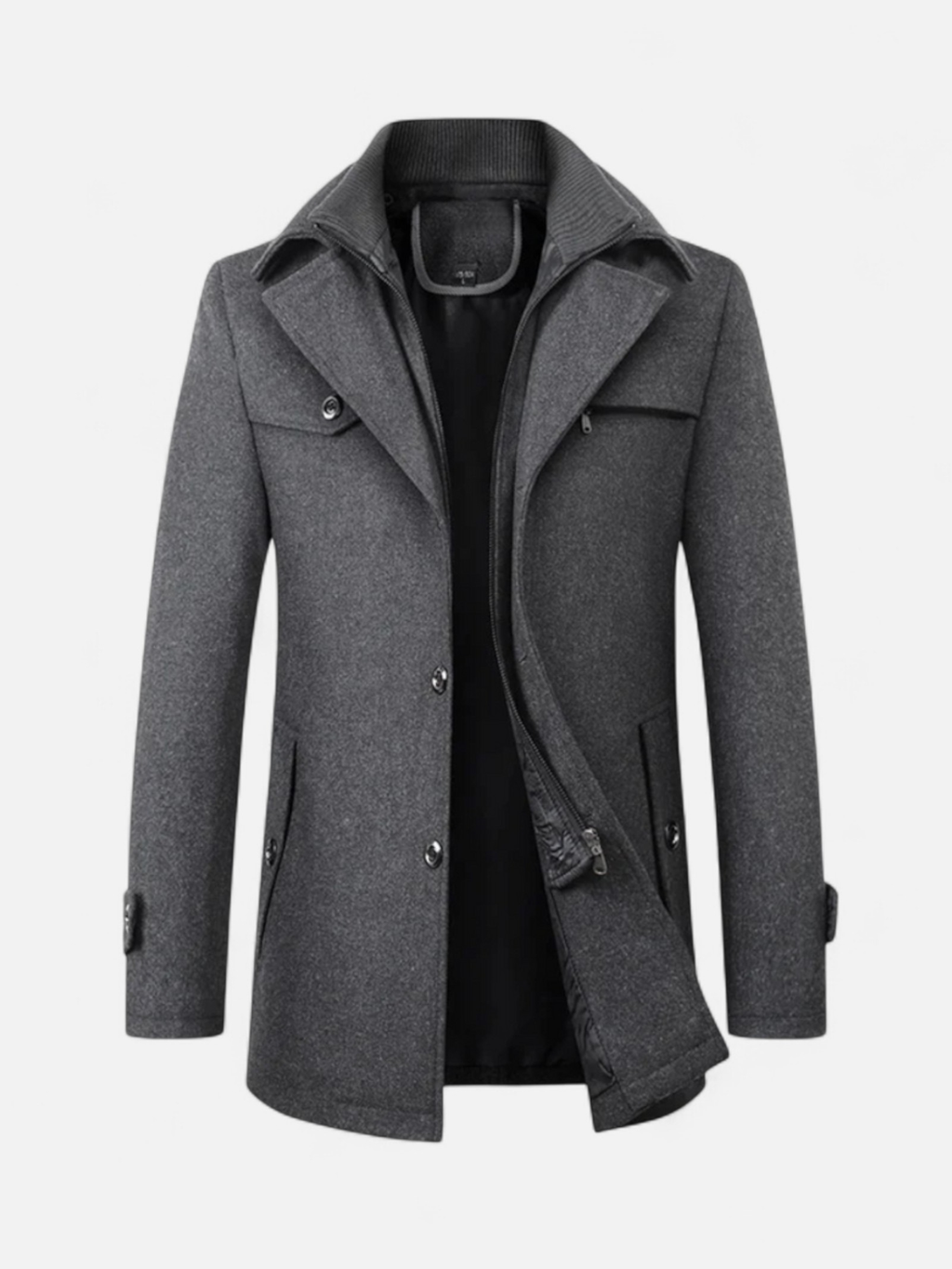 Aurevien | Men’s Heritage Wool Overcoat