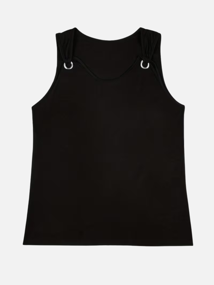 Women’s Sleeveless Shirt Lightweight Loose Fit Casual Summer Top