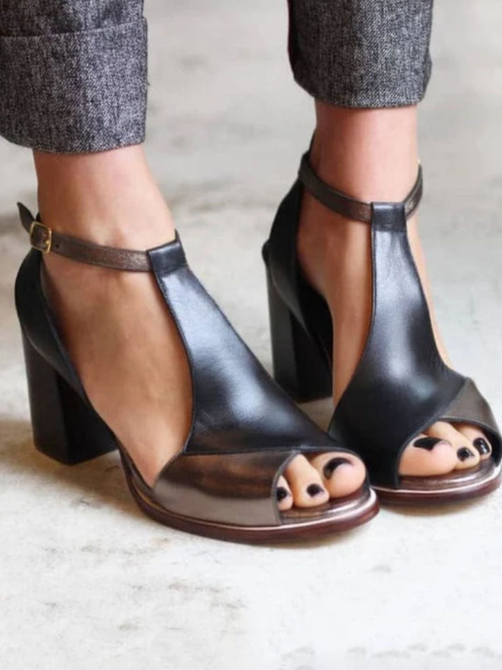Women modern heels comfortable all day walking shoes