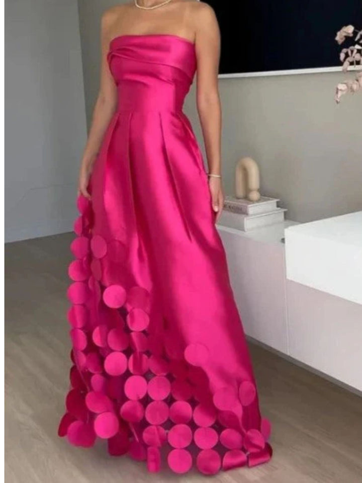 Women’s Long Sheath Dress Elegant Formal Wedding Guest Outfit