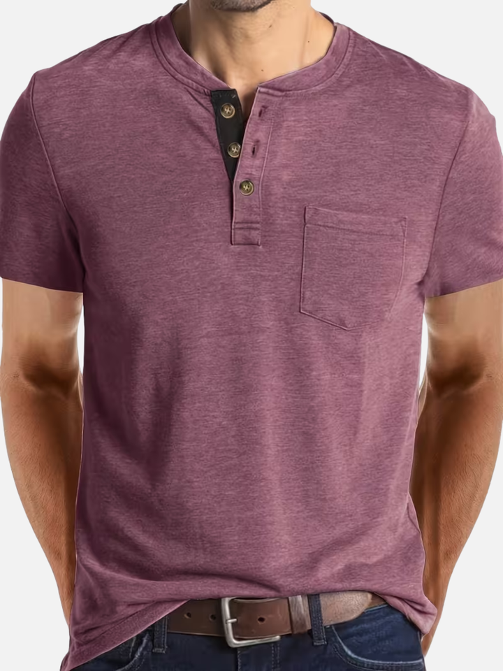 Men's Cotton Crew Neck T-Shirt for Summer Casual Everyday Wear