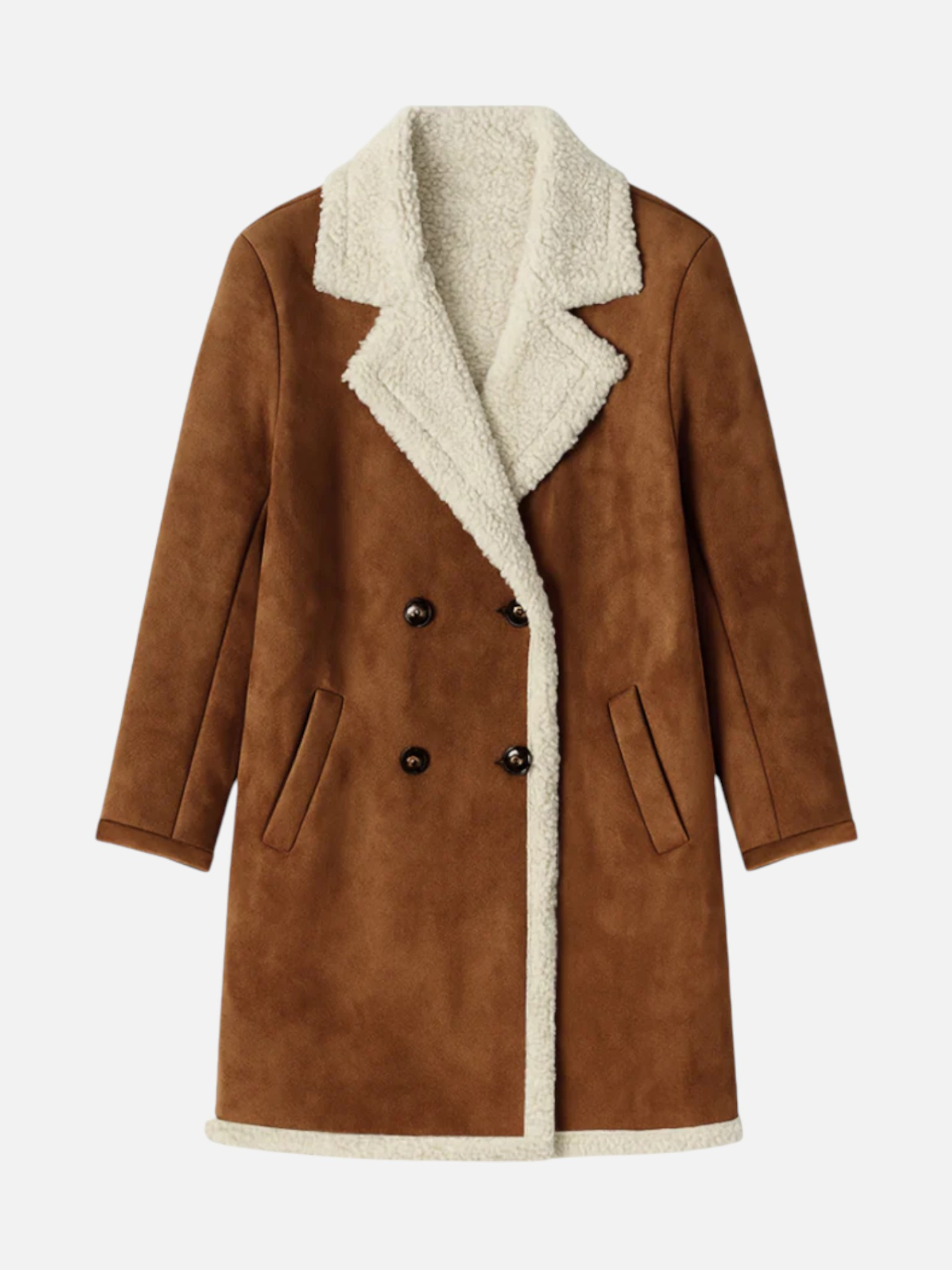 Aurevien | Women’s Tailored Double-Breasted Wool Coat