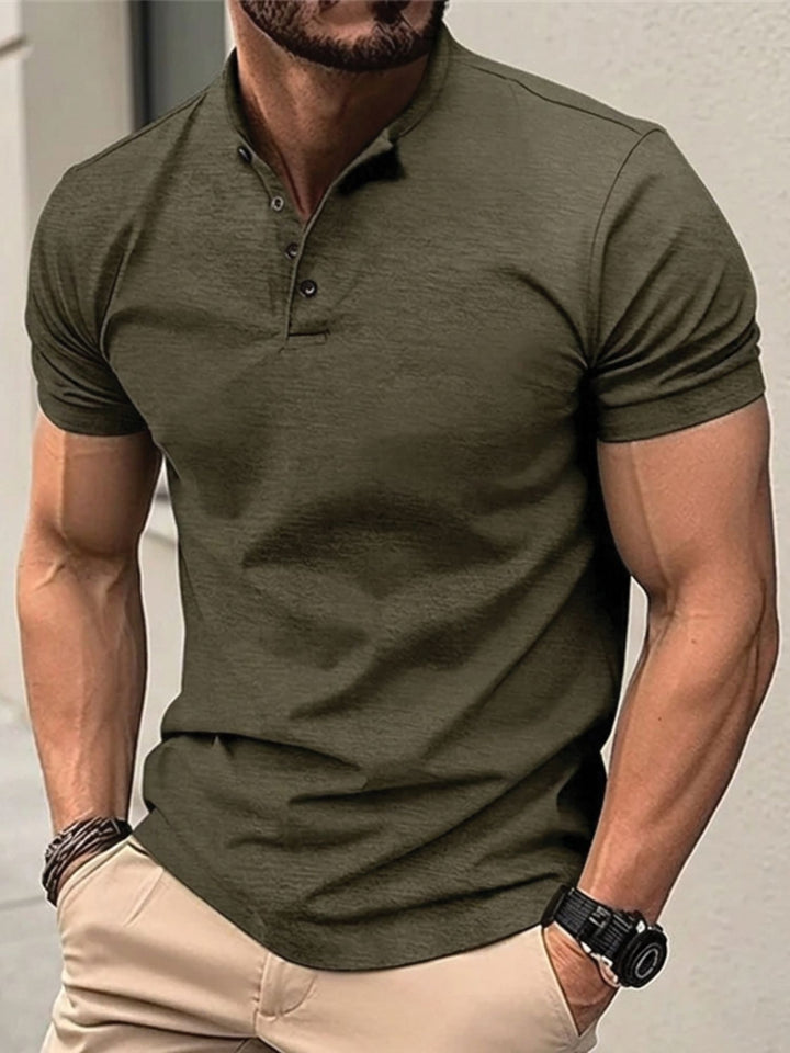 Men’s Polo Shirt Slim Fit Smart Casual Everyday Essential