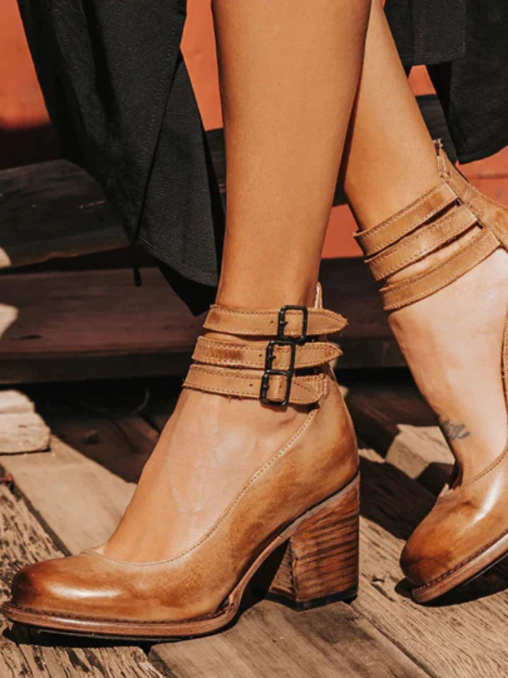 Women low heel sandals comfortable elegant everyday shoes