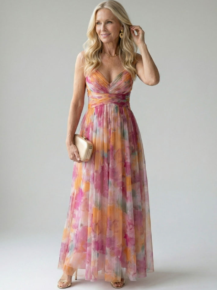 Sleeveless Wrap Dress Women Lightweight Elegant Casual Wear