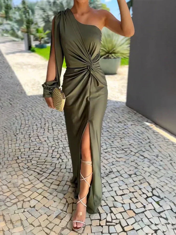 Women’s Maxi Dress Elegant Relaxed Fit Evening Party Outfit