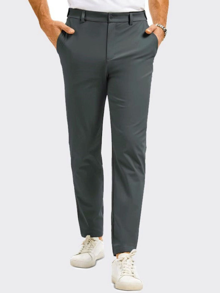 Pants Comfortable Straight Leg Men Pants for Business Casual