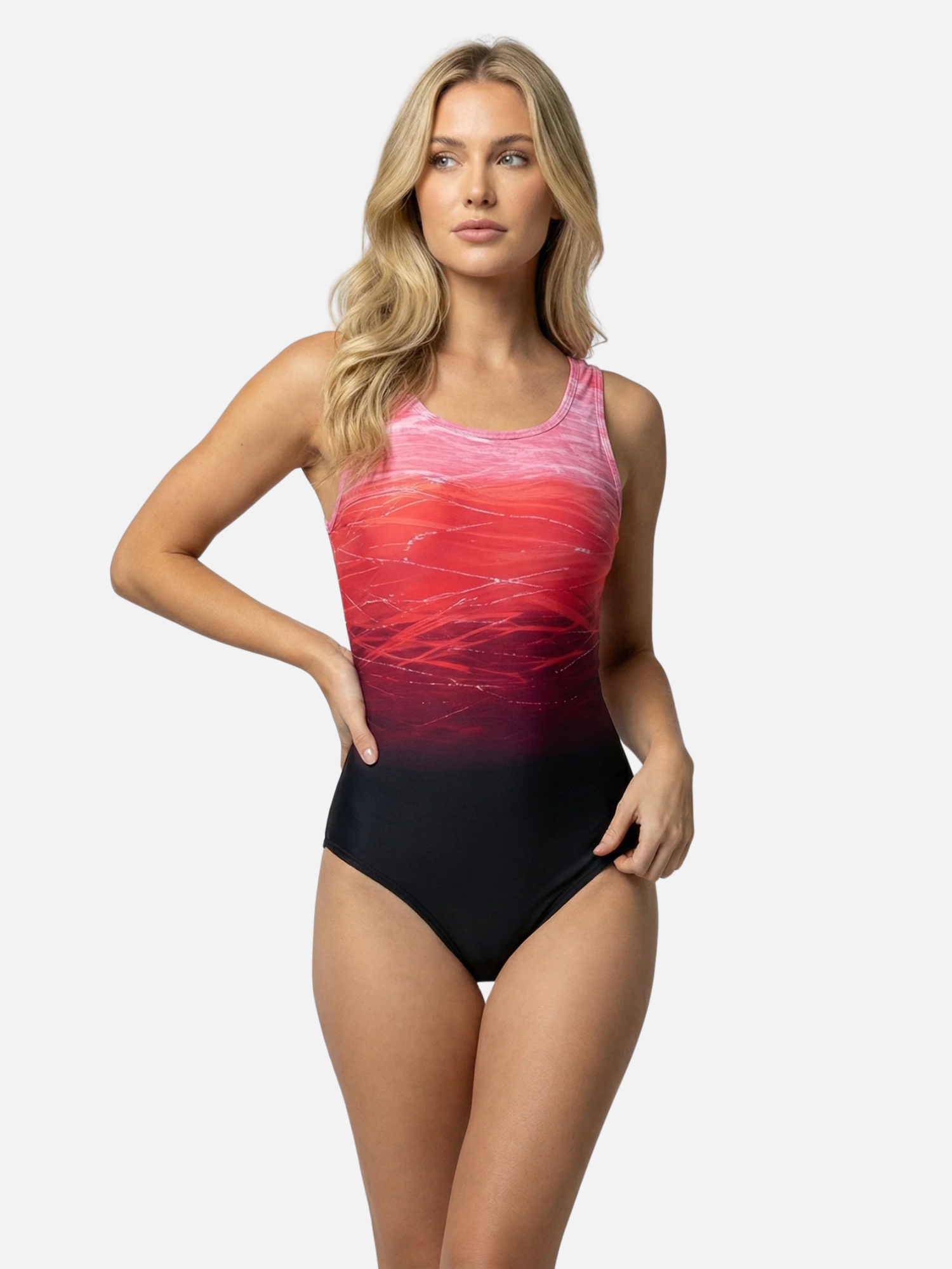 Women's Quick Dry Sports Swimsuit for Swimming Training One Piece
