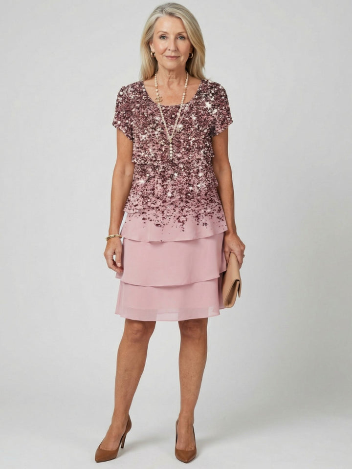 Women Casual Tiered Dress Comfortable Lightweight Daily Wear