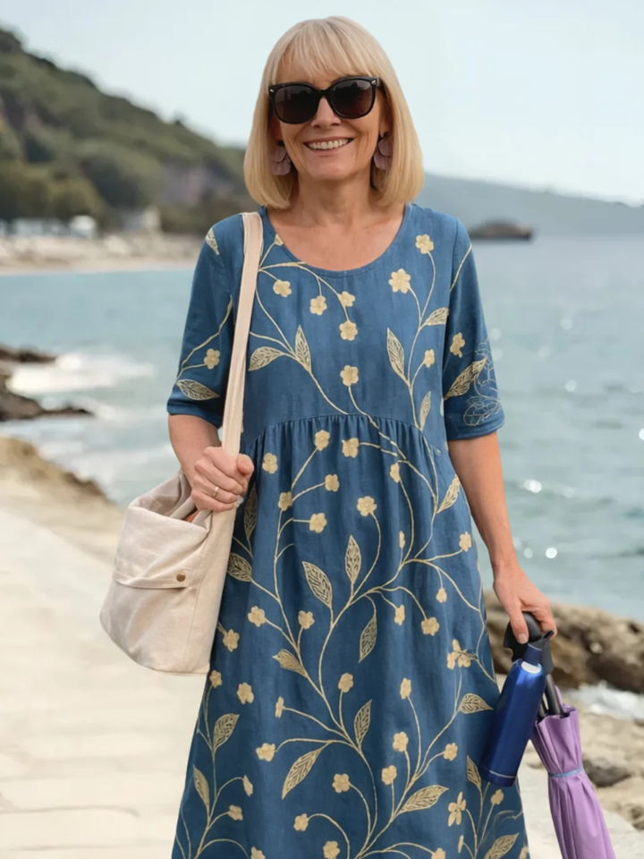 Women’s Midi Dress for Women Relaxed Fit Casual Everyday Wear
